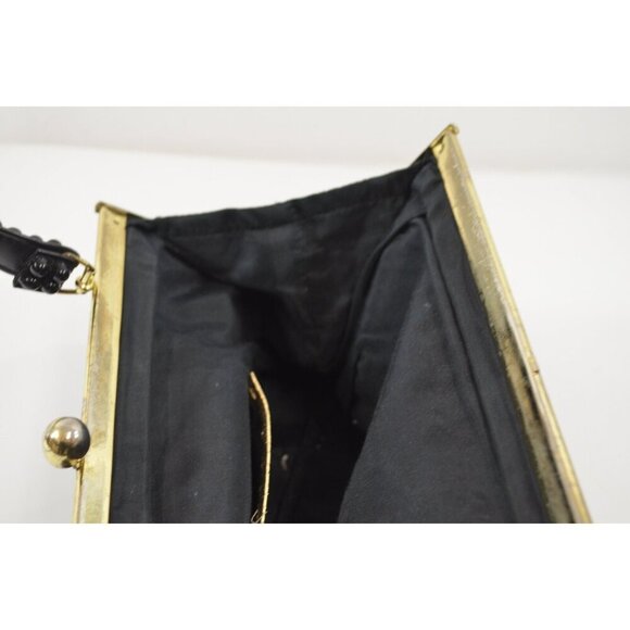 Grande Bead Purse Vintage Beaded Handbag 1940s Formal Evening Bag Snap Close - Picture 7 of 8